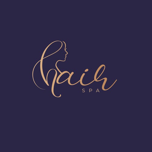 Logo for hair salon