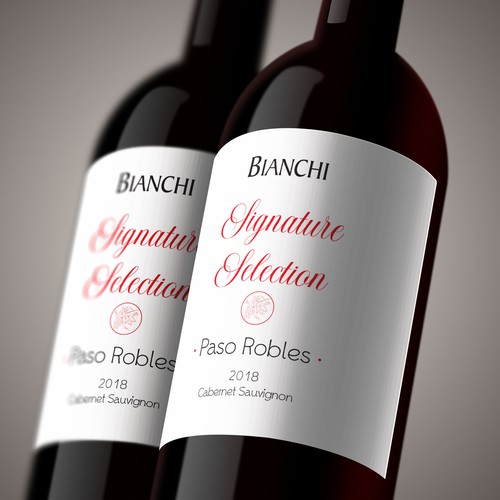 Bianchi Wine Label