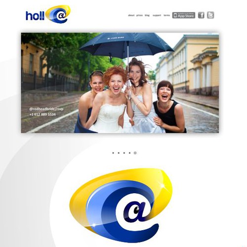 Create the next logo for Holl@