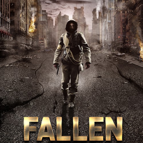 Create a cover for a new Epic Dystopian Fantasy/Sci-Fi Adventure book!