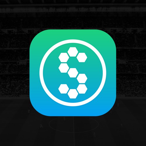  APP logo for soccer data mobile application