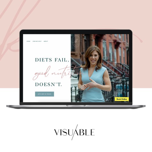 Branding & Squarespace Website for Dietitian 