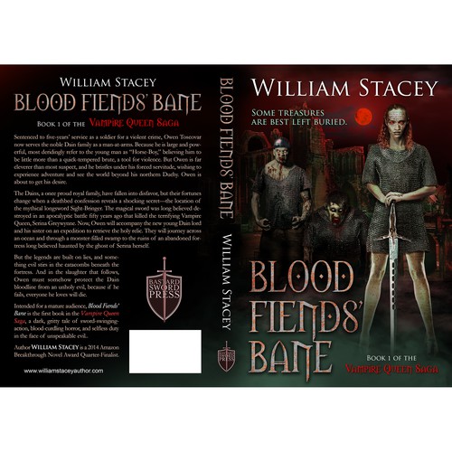  Need a kick-ass dark fantasy cover for the first book in a trilogy
