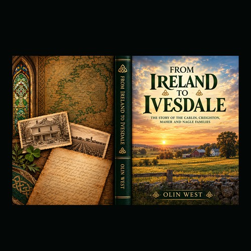 From Ireland to Ivesdale - Premium Book Cover