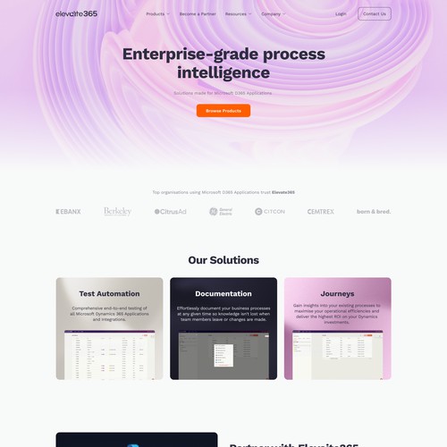 Landing page