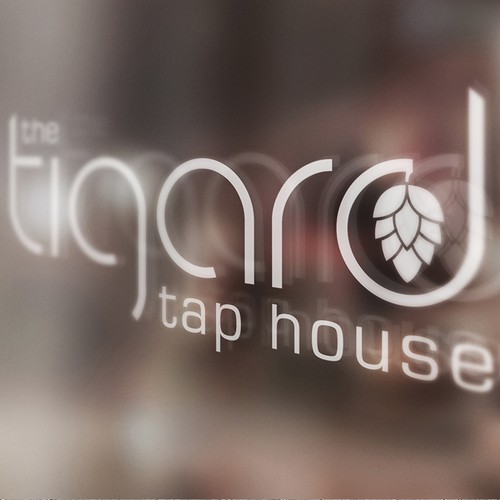 Elegant tap house logo