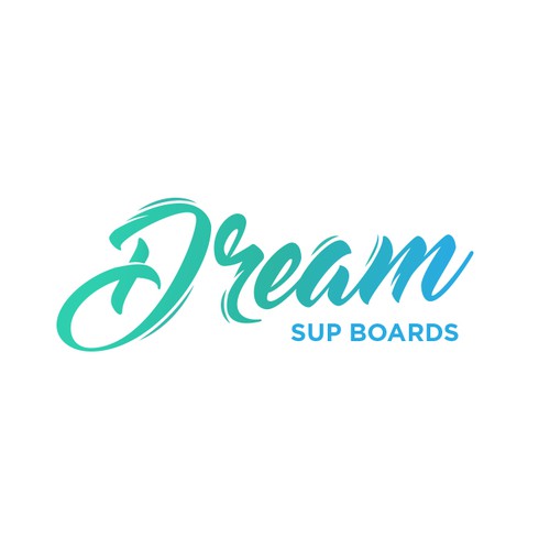 Urban wordart logo design for aquatic sports business.