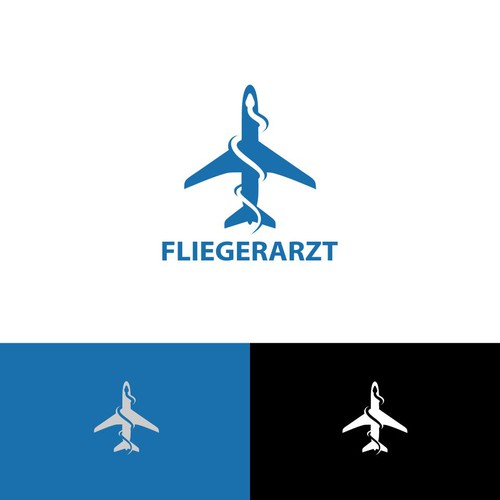 Logo for Fliegerarzt (doctor for pilots and flight attendants)