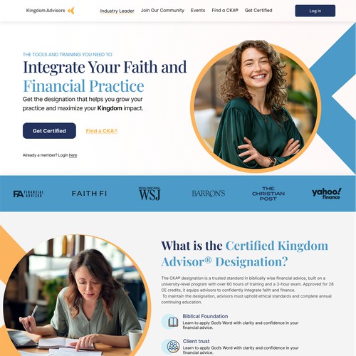 Landing Page Design