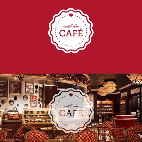 Logo for With Love Café