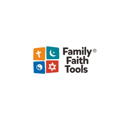 Logo for a religious toy store