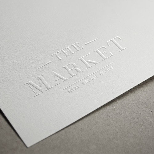The Market: Sophisticated Logo for Real Estate