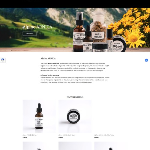 Weeblystore web page