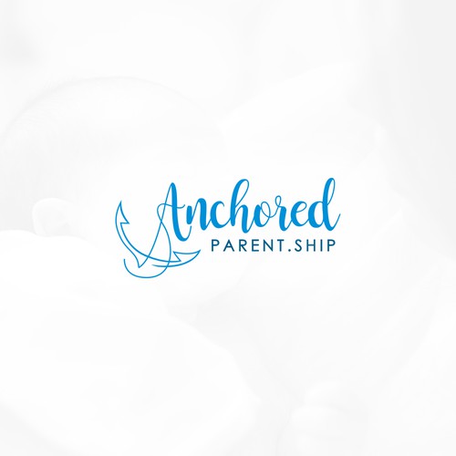 Anchored Parent.Ship Logo Design