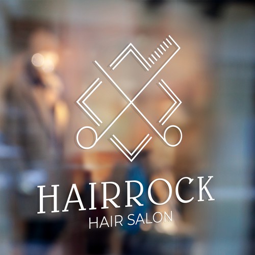 Création de logo pour HairRock