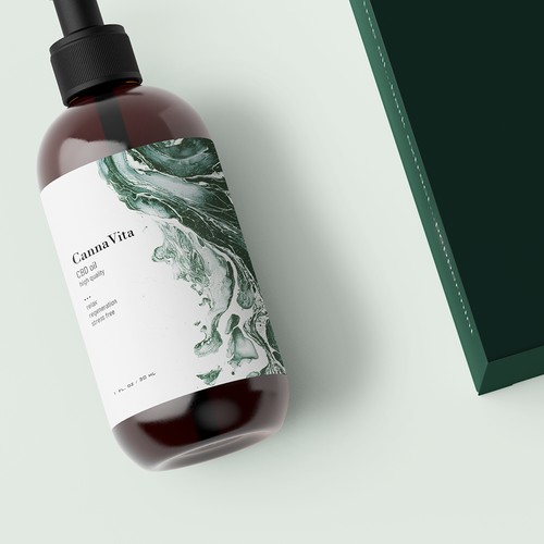 Natural and calming oil design