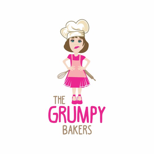 The Grumpy Logo Design