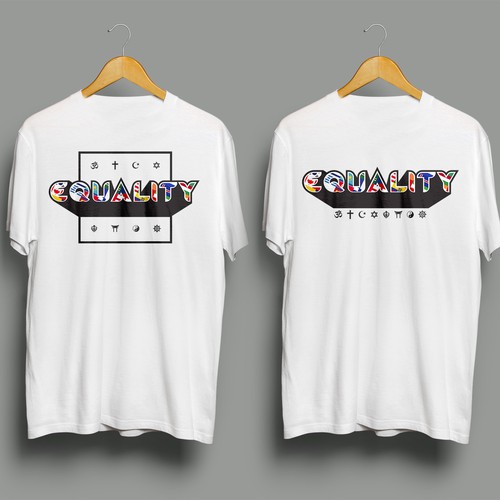 Equality Flag T Shirt Design