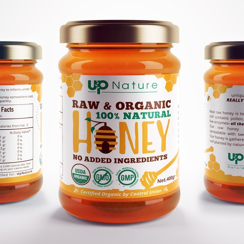 Label Design for Organic Honey