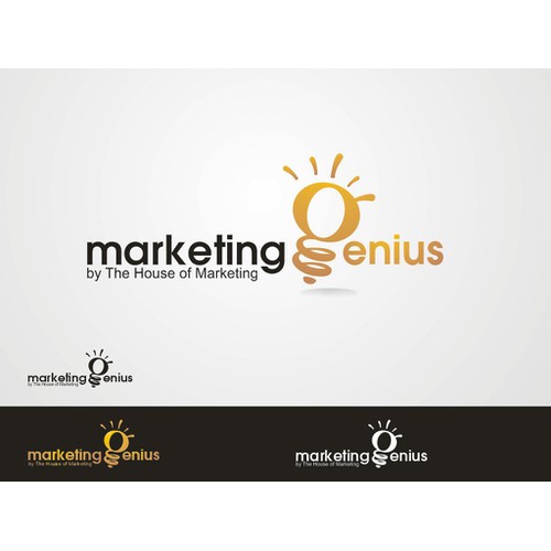 Logo design for "Marketing Genius" contest for youngsters