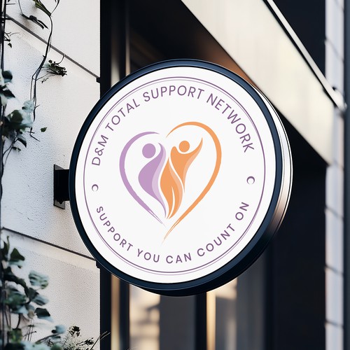 Logo- D&M Total Support Network