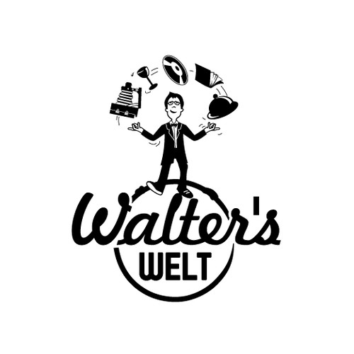 Walter's Welt benötigt ein Logo/Signage/Illustration