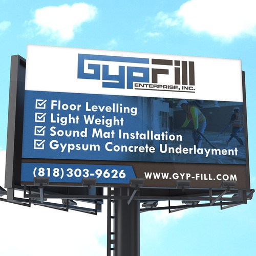 Signage Design for a Contractor