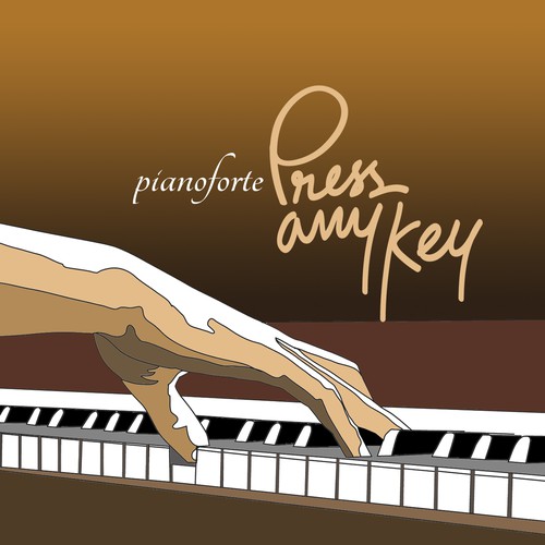 pianoforte debut album cover design