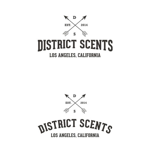 Create a Subtle Modern yet Rustic design for District Scents