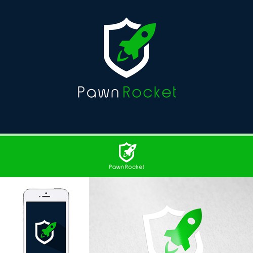 Design the logo for pawnrocket.com