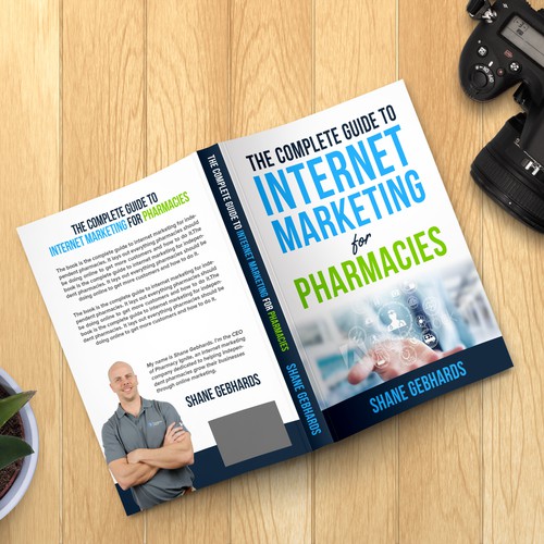 Bold Internet Marketing Pharmacies Book Cover Design