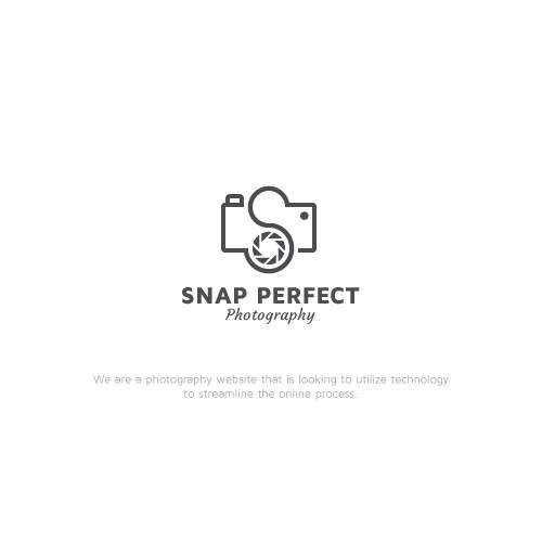 Designed a logo for photography