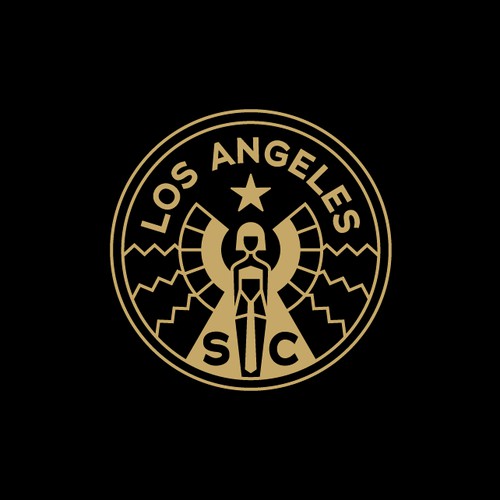 Logo for a Los Angeles youth soccer club