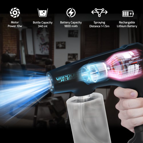 Encore The Barber Vapour Jet Amazon Listing Image