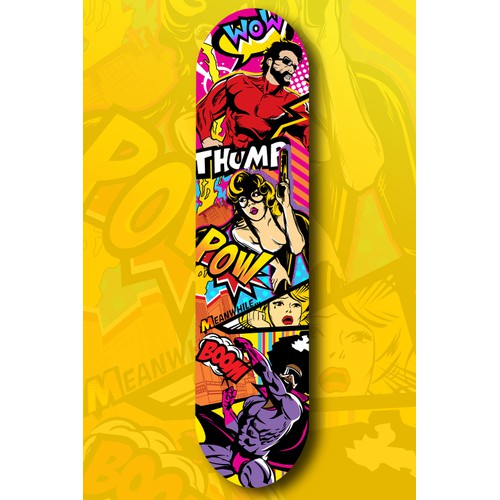 We are searching for new skateboard designs