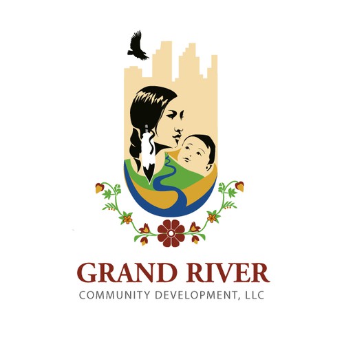 Logo for American Indian-owned community development organization