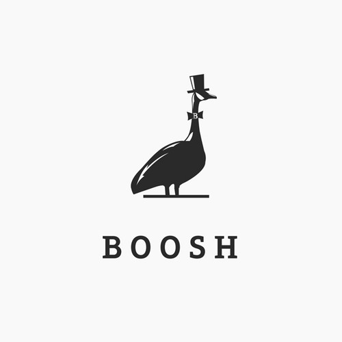 Bold goose logo