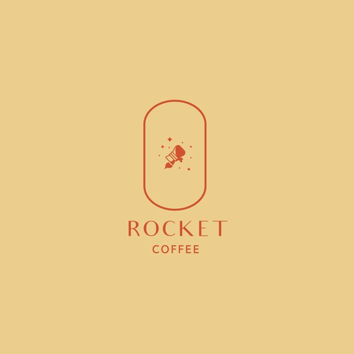 Logo Concept for Rocket Coffee