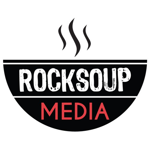 RockSoup Media Hot Soup Bowl Logo