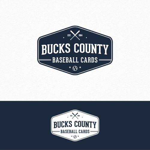 Create a corporate logo for vintage sports memorabilia store