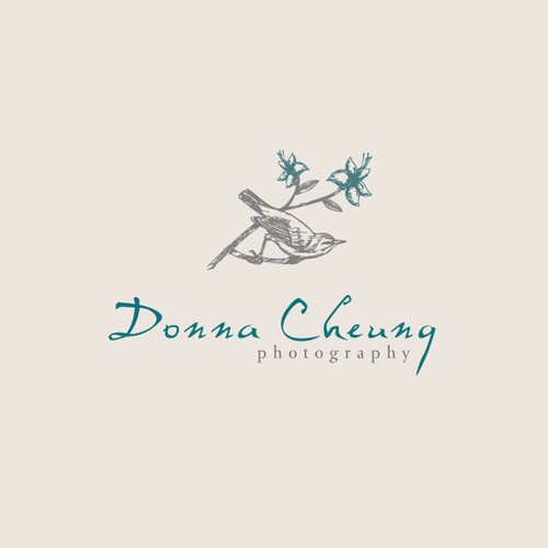 Handdrawn Logo concept for photography