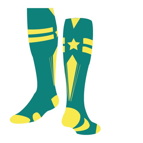 sport socks concept