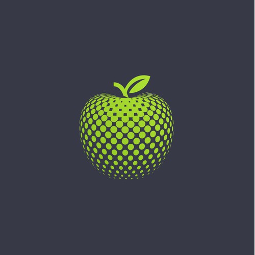 Apple logo concept