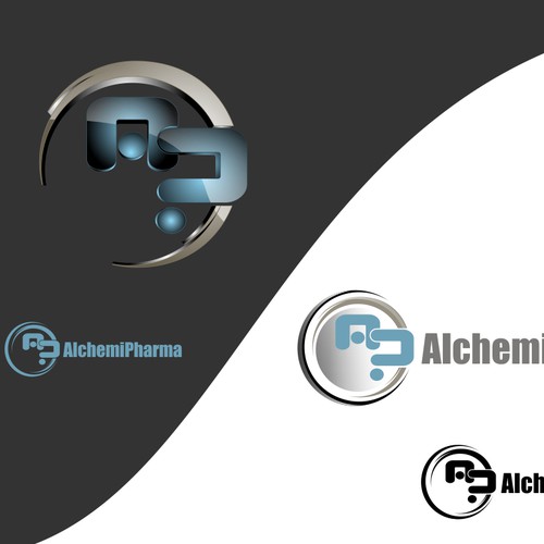 Create the next logo for AlchemiPharma 