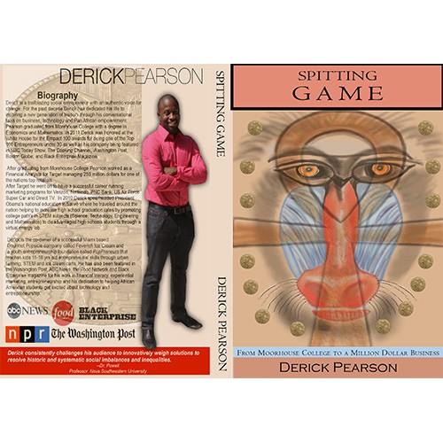 Create the next book or magazine cover for Derick Pearson