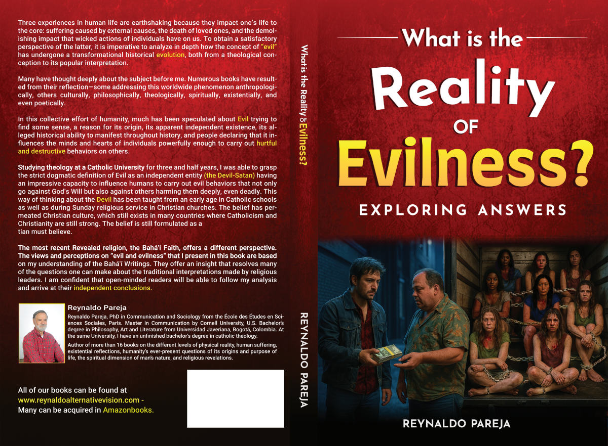 Book Cover Design for What is the Reality of Evil?