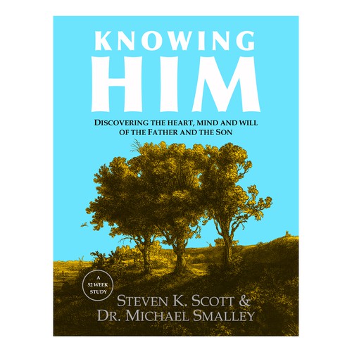 Cover design for a book about knowing God