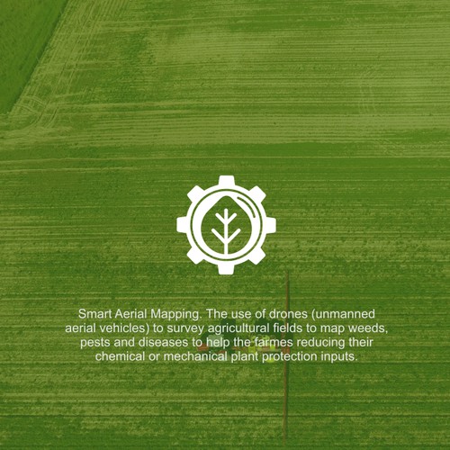We need a professional logo for the leading AgTech start-up in "smart aerial mapping" solutions