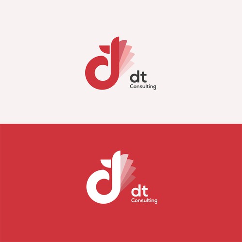 DT Consulting Logo Design Concept