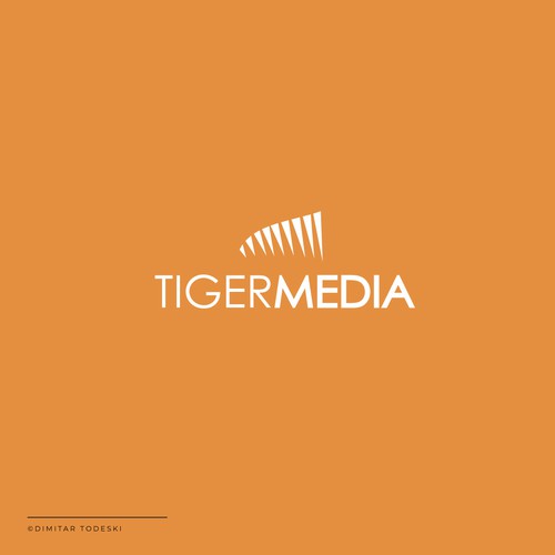 Logo for a media company
